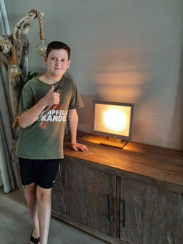 LG monitor kantoorlamp