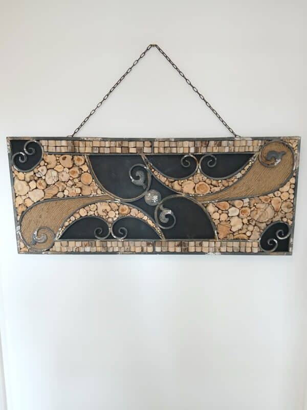 Unieke handgemaakte wanddecoratie